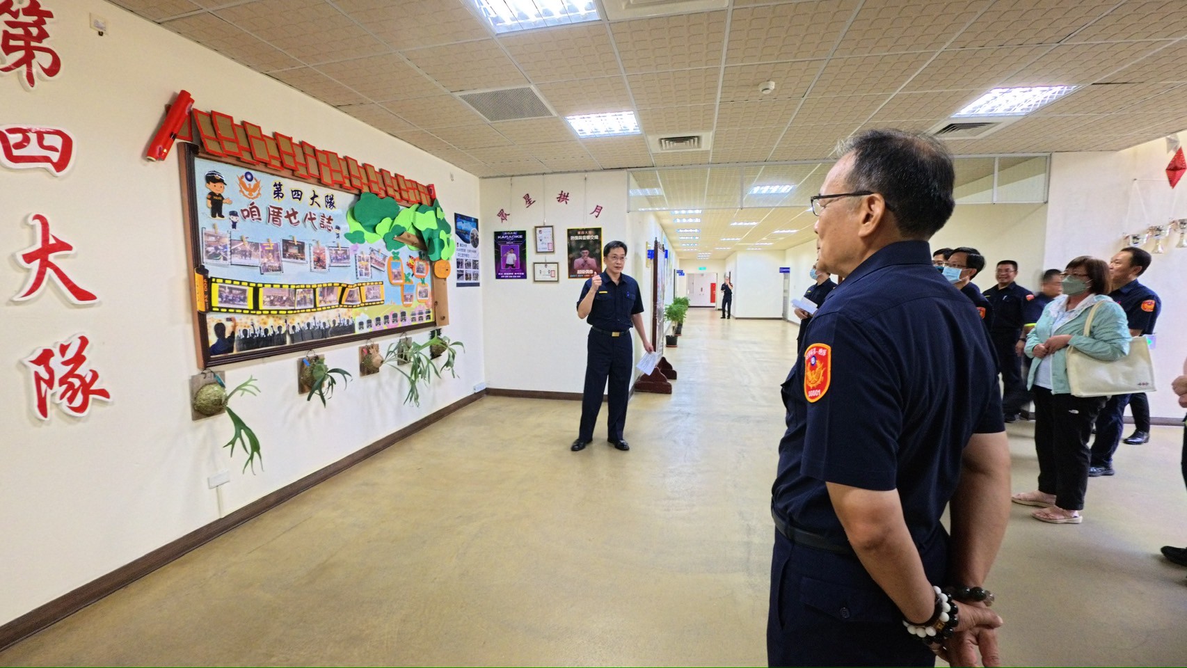 總隊長率各單位主管至第四大隊標竿學習(將開啟新視窗)