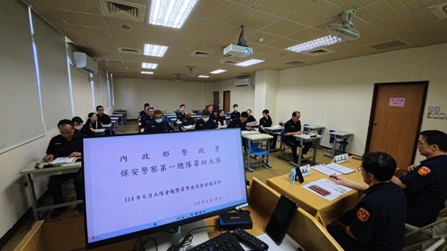 114年6月份大隊會報暨員警座談會照片(將開啟新視窗)