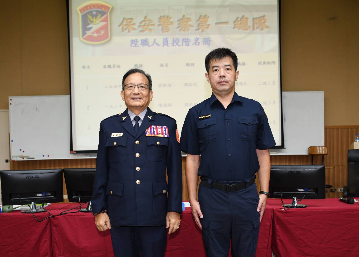 第四大隊第二中隊警員王智明榮陞第四大隊警務佐(將開啟新視窗)