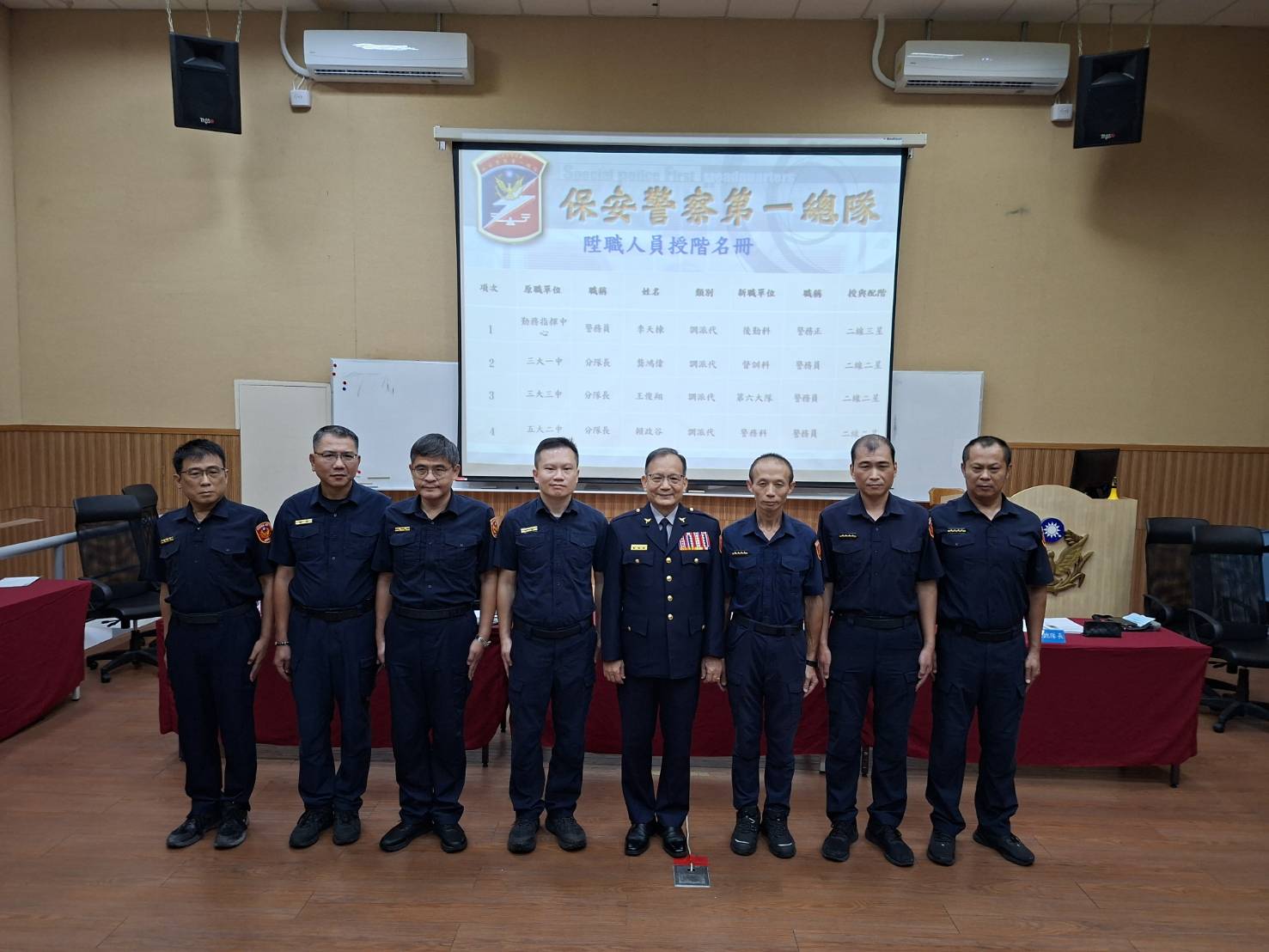 本大隊第三中隊警員陳賢樹榮陞第五大隊警務佐(將開啟新視窗)
