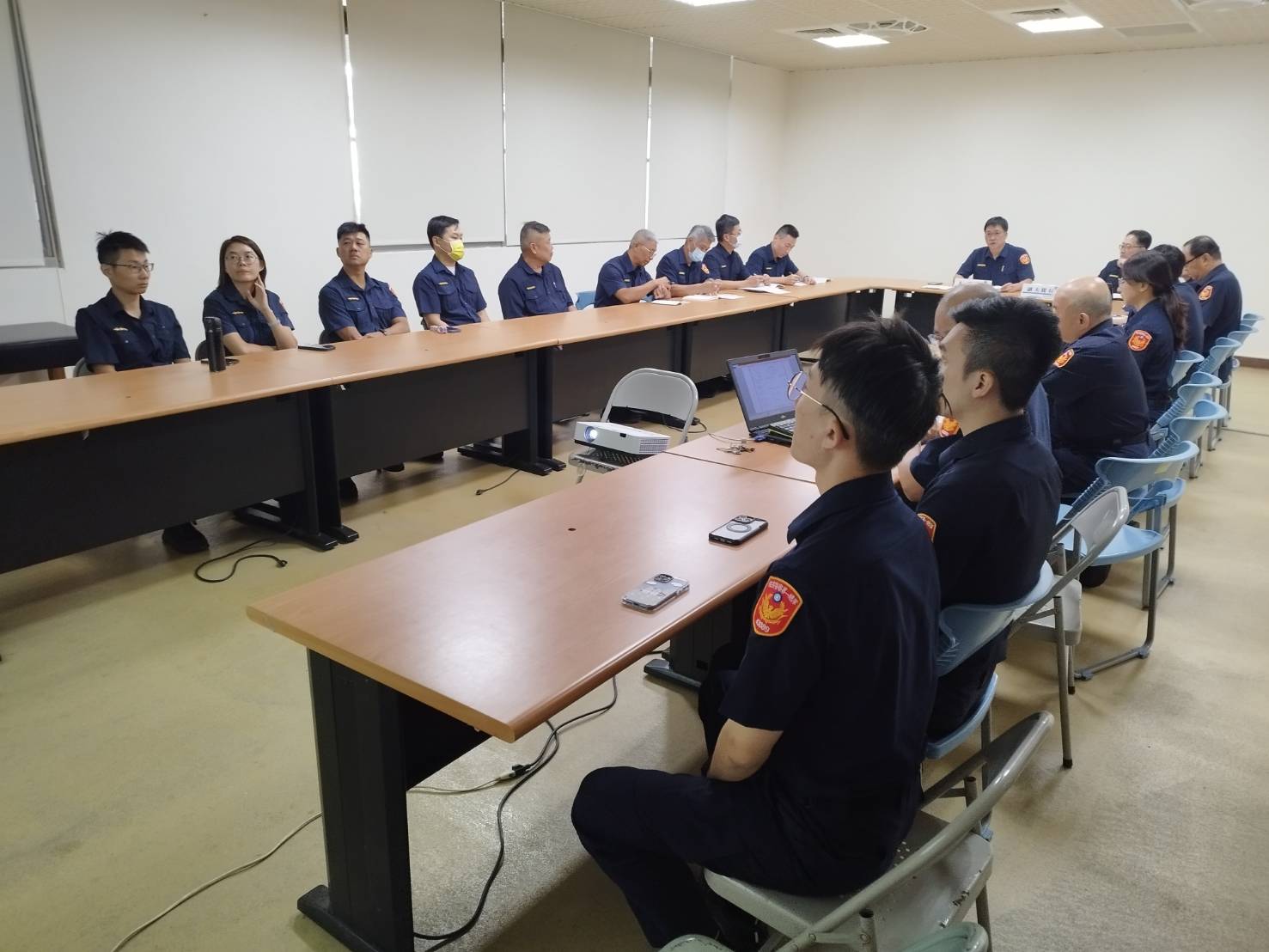 114年10月大隊會報暨員警座談會照片(將開啟新視窗)