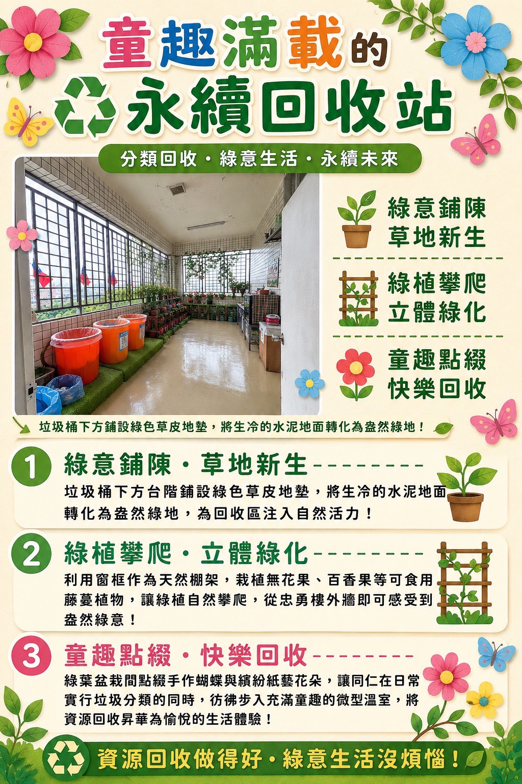 童趣滿載的永續回收站(將開啟新視窗)