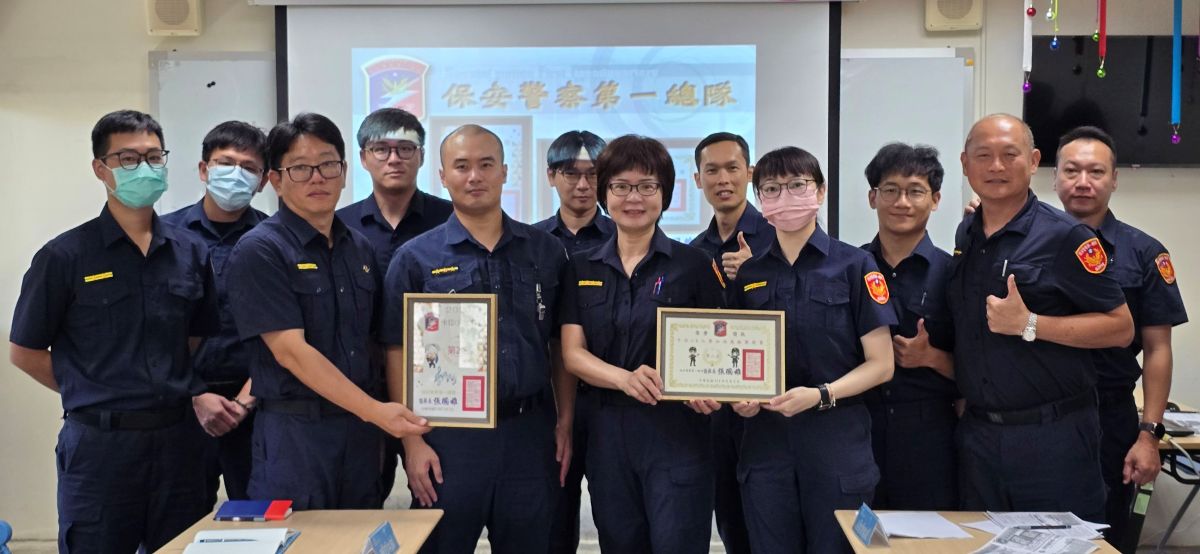 第六大隊榮獲卡拉OK大賽暨加油應援團競賽第二名佳績