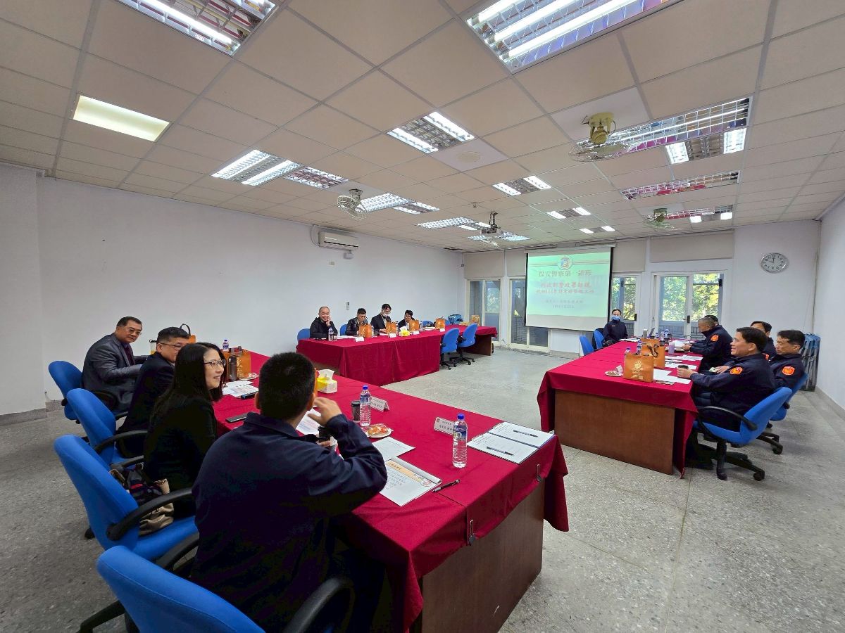 內政部警政署訪視本總隊代訓114年特考班整備工作