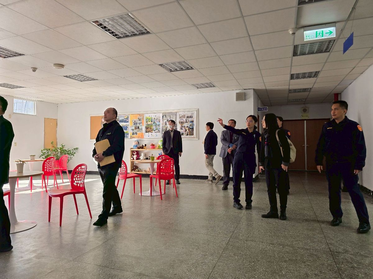 內政部警政署訪視本總隊代訓114年特考班整備工作