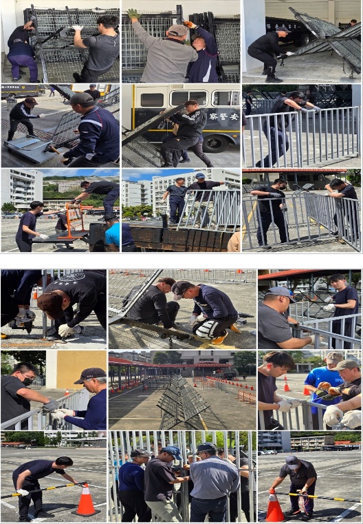 第六大隊示範觀摩整備工作紀實之一