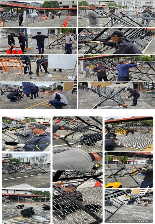 第六大隊示範觀摩整備工作紀實之四